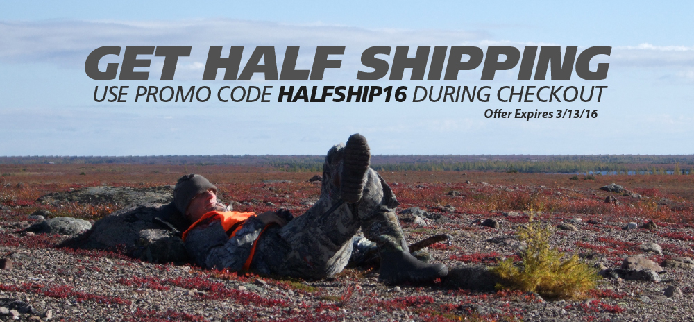 Get Half Shipping use promo code HALFSHIP16 during checkout. Offer Expires 3/13/16