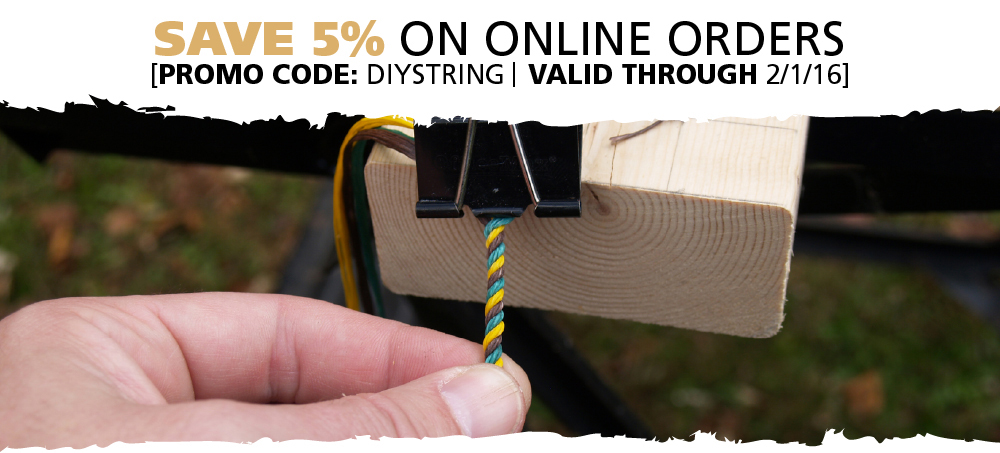 Share the love of Archery this Valentines Day. 10 percent off purchases of 99 dollars or more. Use promo code LOVE16.