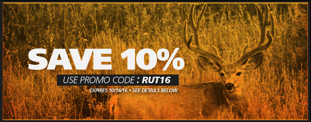 Save 10%. Use promo code: RUT16. Expires 10-16-16. See details below.