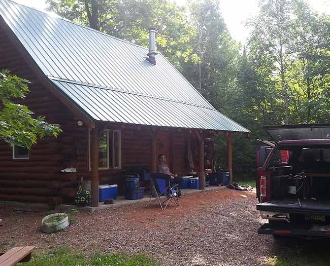 The cabin where we stayed