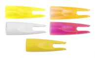 48 to 50 ~ 11/32" BOHNING Glue-On Speed Nocks~ Traditional Recurve Longbow Arrow 
