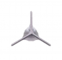 Muzzy One 3-Blade Screw-In Broadheads 125 grains, 3-pack Thumbnail Image 2