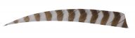 TrueFlight Shield Mini-Barred Arrow Feathers