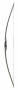 Bear 64" Montana Longbow - Grey Glass Thumbnail Image 2
