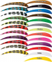 TrueFlight 18-Feather Combo Pack, Parabolic Cut Thumbnail Image 2