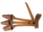 E. W. Bateman Leather Tip Archery Shooting Glove Thumbnail Image 2