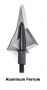 Helix FJ4 4-Blade Broadheads, 3-pack Thumbnail Image 2
