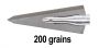 Caiman 2-Blade Glue-On Single Bevel Broadheads, 3-pack Thumbnail Image 3