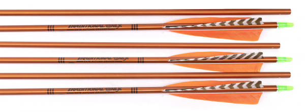 Traditional Only Signature Autumn Orange XX75 Fletched Arrows