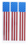 Reflective American Flag Style Arrow Wraps, 15-pack Thumbnail Image 6