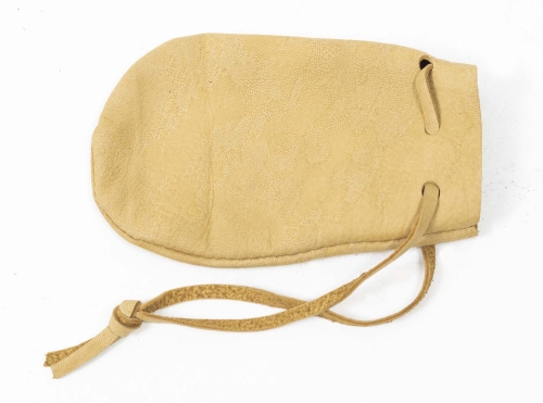 Black Powder Leather Shot Pouch