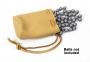 Muzzleloading Standing Leather Shot Pouch Thumbnail Image 5