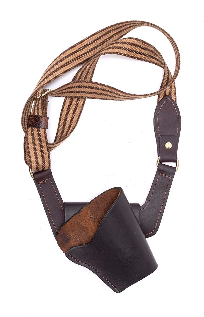 Black Powder Pistol Holster and Yoke / Pistol Sling