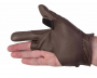 Thumb Release Leather Archery Shooting Glove Thumbnail Image 2
