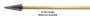 Caiman 2-Blade Glue-On Single Bevel Broadheads, 3-pack Thumbnail Image 5