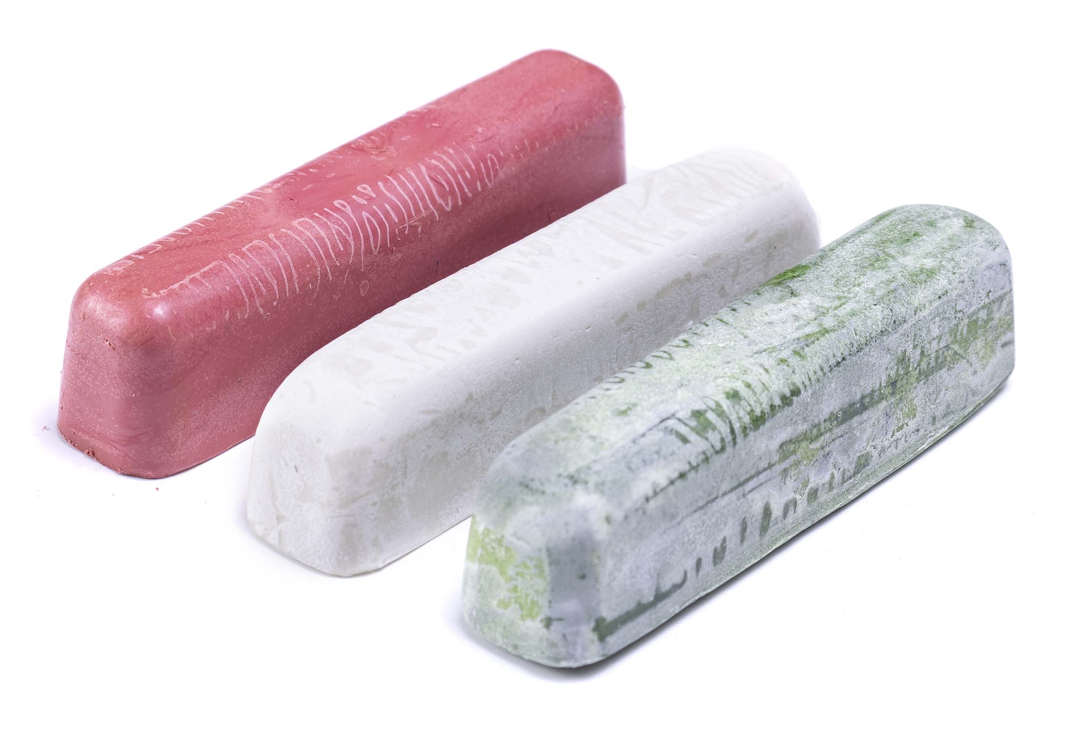 Polishing Compounds Set (Green, Red, White)