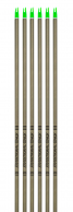 Traditional Only® OD Green XX75 Aluminum Arrow Shafts