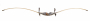 Ornate Hand Forged Bow Hooks, pair Thumbnail Image 2
