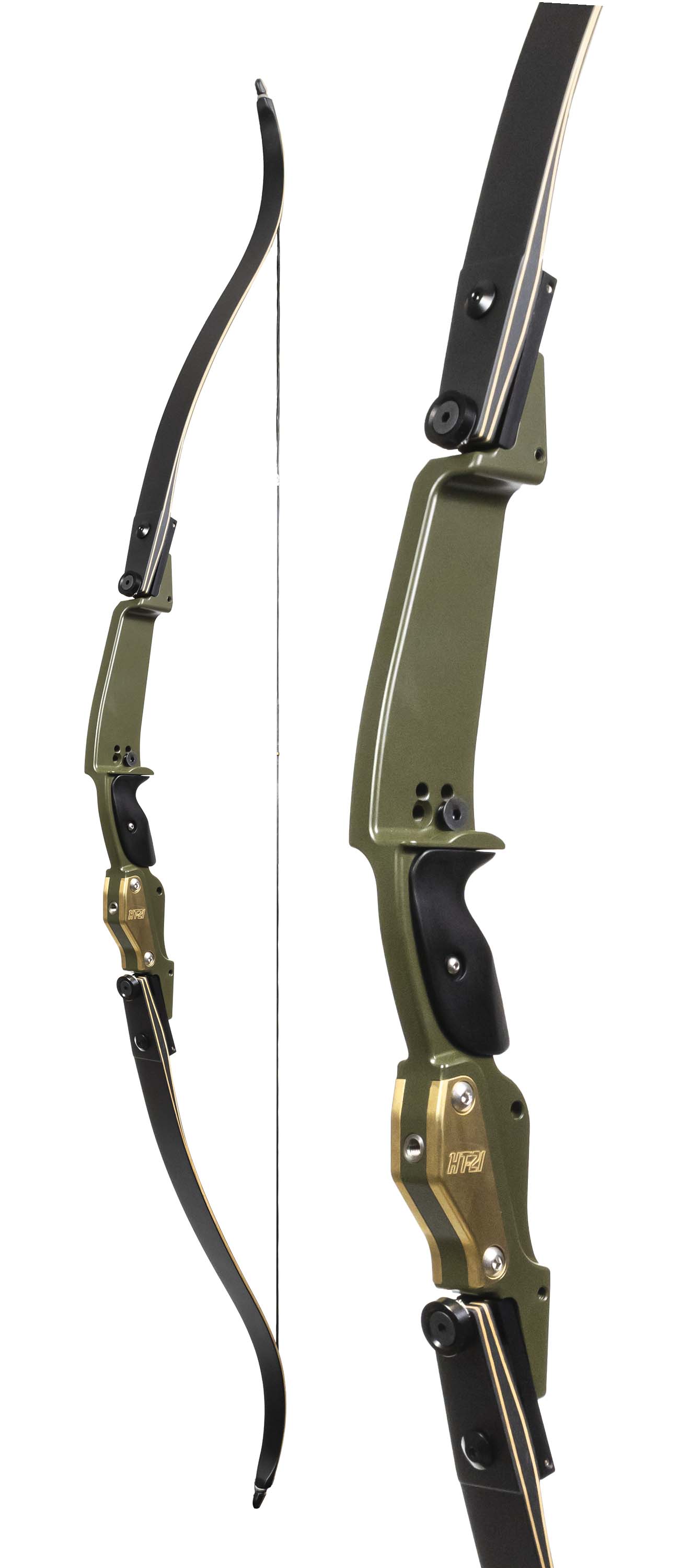 DAS Bows ILF Takedown Recurve Bow, with HT21 Riser