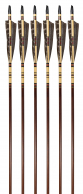 3Rivers Archery® Harvester Wood Arrows, 6-pack
