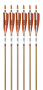 3Rivers Archery® Autumn Hunter Wood Arrows Thumbnail Image
