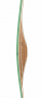 Accented Laminated Longbow Blank Thumbnail Image 3