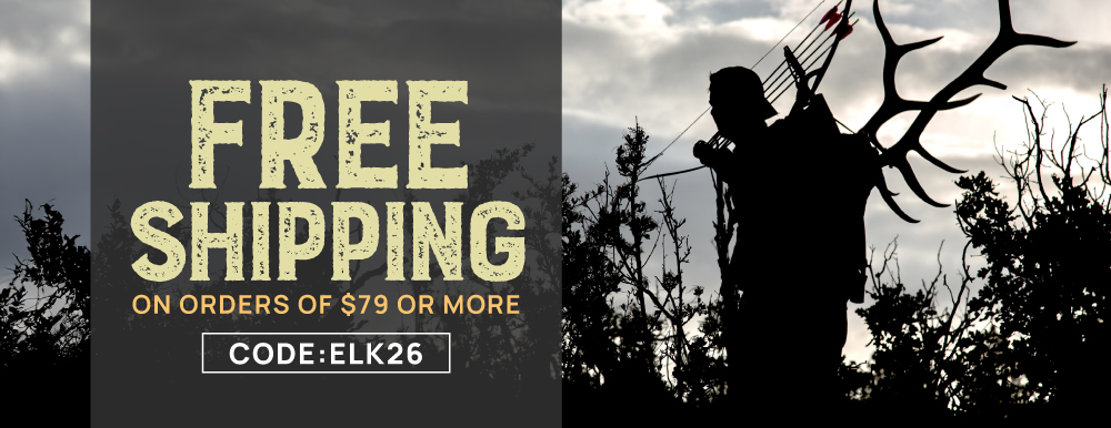 Free Shipping on purchases of $79+ with promo code: ELK26