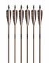 3Rivers Archery® Stalker Wood Arrows, 6-pack Thumbnail Image