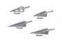 Woodsman® ELITE Series Stainless Steel 3-Blade Broadheads, 3-pack Thumbnail Image 2