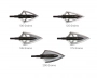 Jager 2-Blade Screw-In Broadheads, 3-pack Thumbnail Image 2