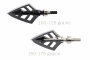 Dirt Nap D.R.T. 4-Blade Right Wing Bevel Screw-In Broadheads, 3-pack Thumbnail Image 2