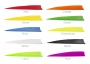 Traditional Only® Solid Color Shield Cut Arrow Feathers Thumbnail Image 2