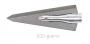 Caiman 2-Blade Glue-On Single Bevel Broadheads, 3-pack Thumbnail Image 3