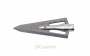 Caiman 2-Blade Glue-On Single Bevel Broadheads, 3-pack Thumbnail Image 2