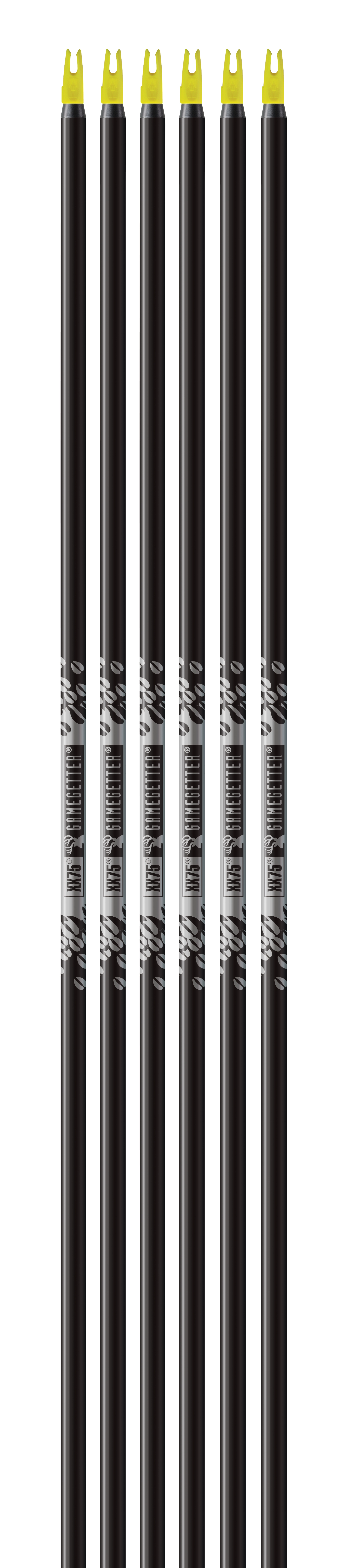 アーチェリー　アルミアロー(矢)　E75　1616　12本　Eastonゴールド Easton Gamegetter® XX75 Aluminum Arrow Shafts - Dozen