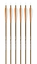Traditional Only® 4" Parabolic Fletched Carbon Arrows, 6-pack Thumbnail Image