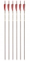 Victory Carbon Trad Fletched Carbon Arrows, 6-pack Thumbnail Image