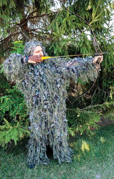 North Mountain Gear Hybrid Ghillie Suit with hooded jacket