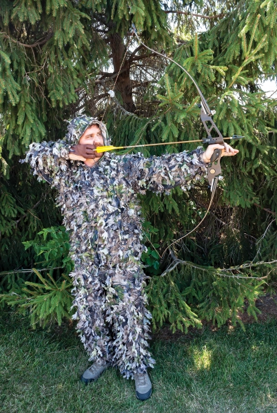 North Mountain Gear Hybrid Ghillie Suit with hooded jacket