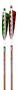 Vintage Bear Archery Arrow Wraps, dozen Thumbnail Image