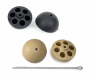 Brush Buttons, pair Thumbnail Image