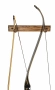Oak Bow Rack - 2 Bow Shaker Thumbnail Image 2