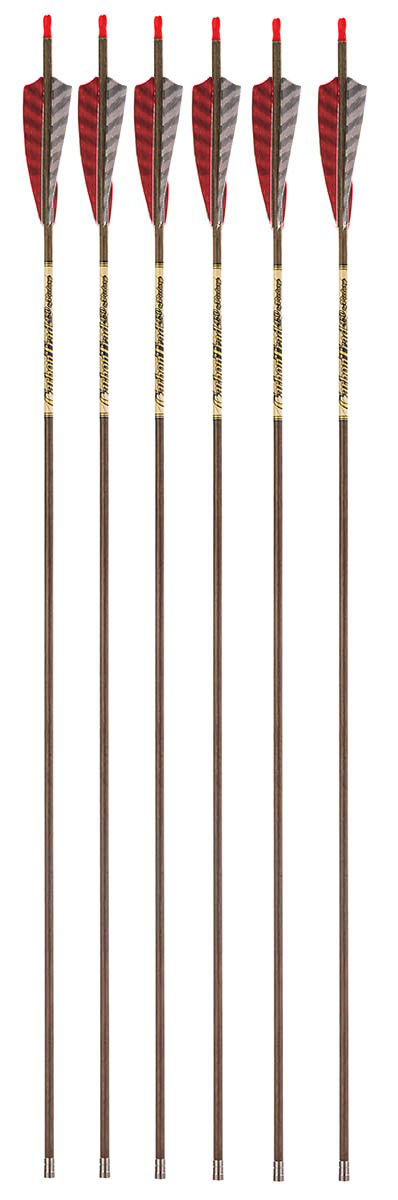 6-pk 350 spine Victory Carbon Trad Gamer Arrows