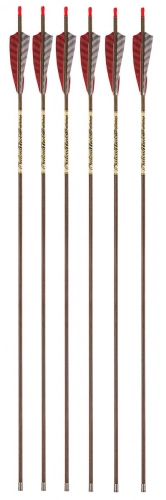 6-pk 350 spine Victory Carbon Trad Gamer Arrows