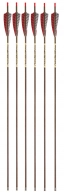 6-Pack of Victory Carbon Trad Gamer Arrows, 350 spine