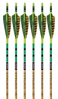 6-Pack of Black Eagle Vintage Arrows, 500 spine