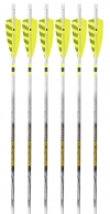 6-Pack of Traditional Only® Barebow Arrows, 500 spine