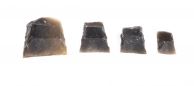 Hand Knapped French Black Gun Flints