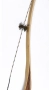 Trading Post Bear 64" AuSable Longbow Clear Glass Right Hand 40# Thumbnail Image 2