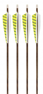 4-Pack of Arrow Dynamic Woodgrain Traditional Arrows, 55-70 Spine